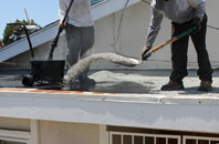 Pant flat roofing repair